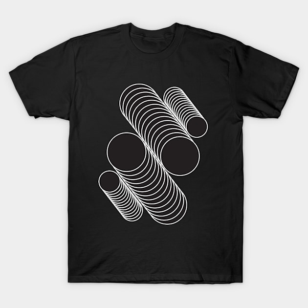 circles composition T-Shirt by lkn